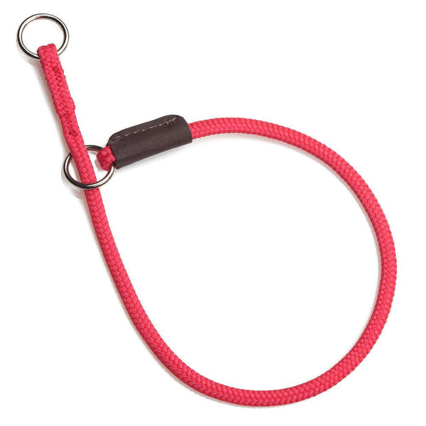 Mendota Products Fine Show Slip Collar 16in (40cm) - Made in the USA - Red