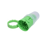 Ondoing Pet Foot Cleaner Dog Cat Paw Washer Pet Feet Brush Grooming Tool Small Large Mug-S-Green