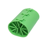 Ondoing Pet Foot Cleaner Dog Cat Paw Washer Pet Feet Brush Grooming Tool Small Large Mug-S-Green